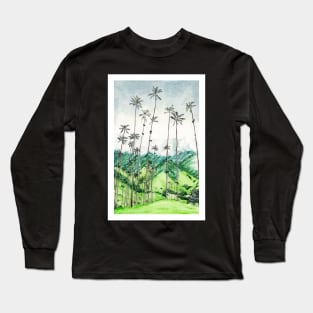 Cocora Valley, Colombia Long Sleeve T-Shirt